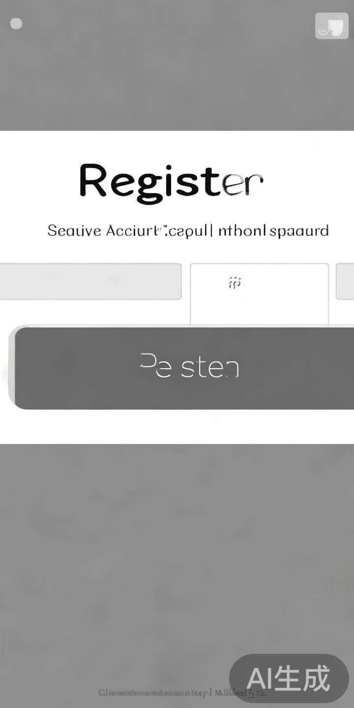 在首页的显著位置，点击“注册”按钮。页面会跳转到注